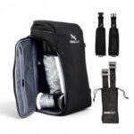 Zeeksack Organizer Rucksack 30L Schwarz + Hüftgurt & Straps