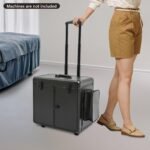 Fußpflege Trolley Koffer 91cm groß mit 2 Trays – Schwarz – Bild 3