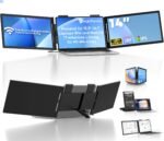 Triple Monitor Laptop Erweiterung 14" 1080P FHD Kabellos & Kabelgebunden