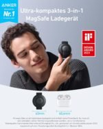 Anker MagGo 3-in-1 Kabellose Ladestation Qi2 15W – Reise – Bild 2