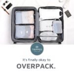 Kompressions-Packwürfel Set mit Mesh-Fenster – Reise-Organizer – Bild 7