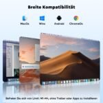 Triple Monitor Laptop Erweiterung 14" 1080P FHD Kabellos & Kabelgebunden – Bild 6