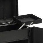 Fußpflege Trolley Koffer 91cm groß mit 2 Trays – Schwarz – Bild 7