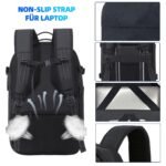 KINGSLONG Vakuum Rucksack 60L – Laptop Handgepäck 17" Herren – Bild 8