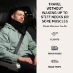 trtl Reisekissen Korall – Ergonomisches Nackenkissen für Reisen – Bild 5
