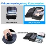KINGSLONG Vakuum Rucksack 60L – Laptop Handgepäck 17" Herren – Bild 3