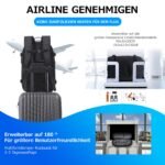 KINGSLONG Vakuum Rucksack 60L – Laptop Handgepäck 17" Herren – Bild 4