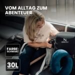 Zeeksack Organizer Rucksack 30L Schwarz + Hüftgurt & Straps – Bild 6
