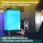 Colapz Campingdusche Elektrisch 15L Tank Warmwasser bis 42°C – Bild 2