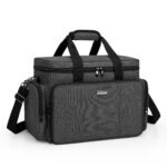 BAFASO Kosmetiktasche Groß – Make Up Organizer Reise Schwarz