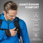 Zeeksack Organizer Rucksack 30L Schwarz + Hüftgurt & Straps – Bild 7