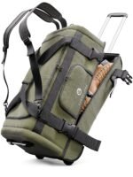 Reisetasche mit Rollen 90L – 3in1 Trolley, Rucksack & Tasche